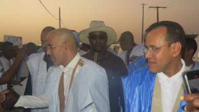 صورة قادة حلف الولاء في استقبال حاشد لرئيس حزب نداء الوطن