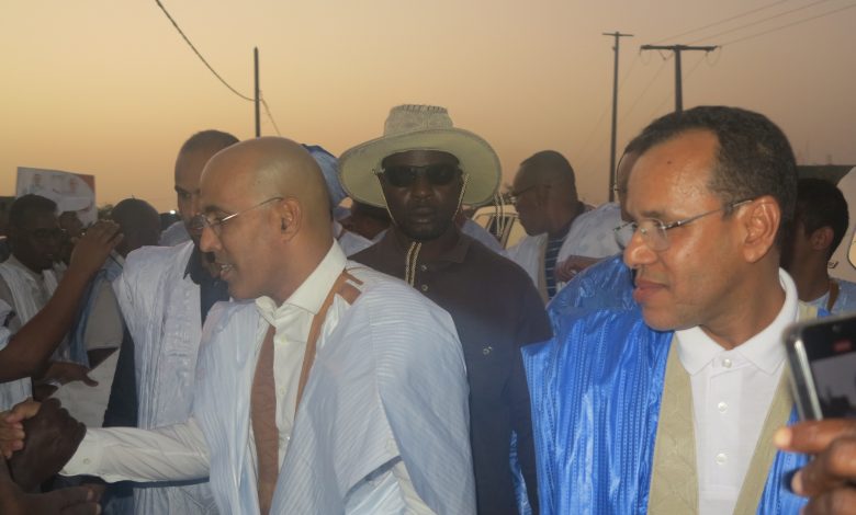 صورة قادة حلف الولاء في استقبال حاشد لرئيس حزب نداء الوطن