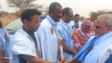 صورة كيفه/ حزب الانصاف يختتم حملته الانتخابية  من مقر حملة المرشح محمد ولد هاشم