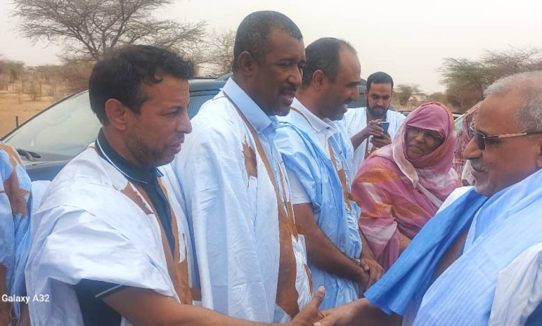 صورة كيفه/ حزب الانصاف يختتم حملته الانتخابية من مقر حملة المرشح محمد ولد هاشم