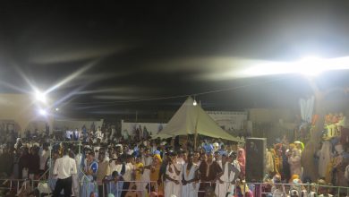 صورة سهرة ليلية حاشدة بمقر حلف الوفاء بقيادة النائب لمرابط ولد الطالب ألمين