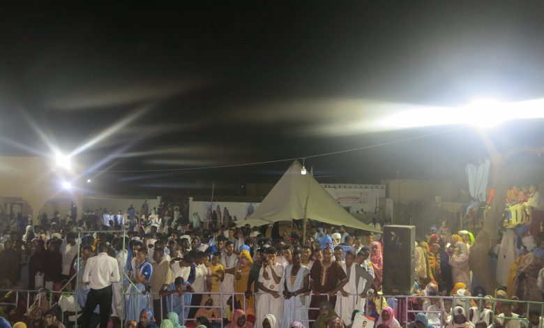 صورة سهرة ليلية حاشدة بمقر حلف الوفاء بقيادة النائب لمرابط ولد الطالب ألمين