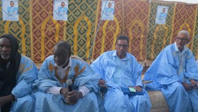 صورة كيفه / أسرة  أهل يب  سلا  تستقبل المترشح يوسف سلا