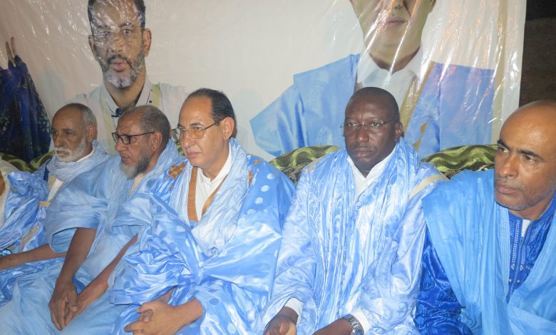 صورة كيفه  /  أمام آلاف من انصاره .. محمد محمود ولد سيد المختار يدعوا ساكنة المقاطعة الى التأمل واختيار الافضل