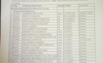 صورة كنكوصة / افتتاح مفوضية جديدة للشرطة الوطنية
