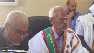 صورة تنصيب السني عبدواة …. عمدة لبلدية اوجفت