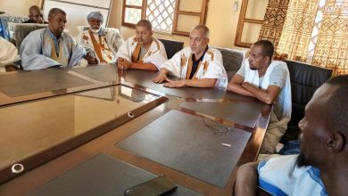 صورة كيفه / بعد يوم واحد من تنصيبه …. عمدة كيفه يترأس اجتماعا بعمال البلدية