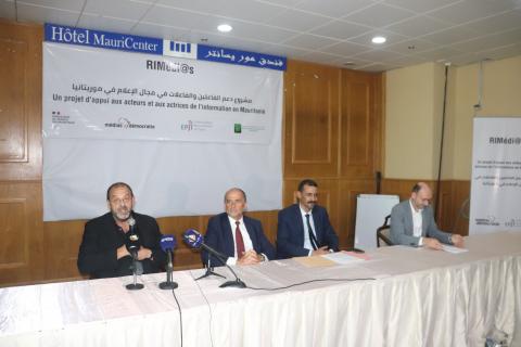 صورة مشروع “ريم ميديا ” لدعم الصحافة الموريتانية ثمرة تعاون بين الهابا ونظيرتها الفرنسية