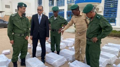 صورة موريتانيا  / احباط محاولة تهريب اكثر من طن من الكوكايين