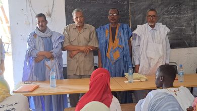 صورة العيون / المدير الفني لمشروع praps2 يشرف على اختتام دورة تكوينية لصالح بعض الشباب والفتيات