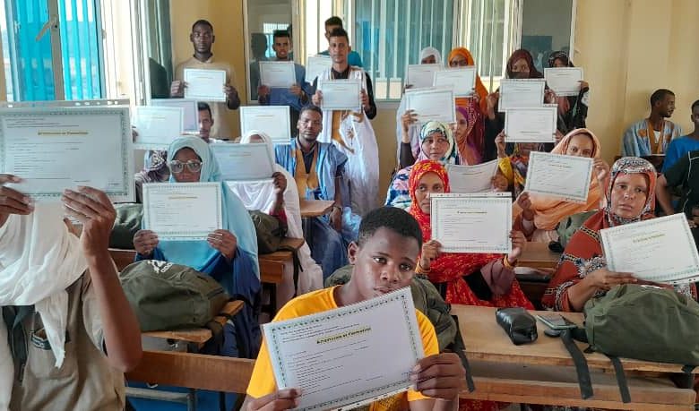 صورة النعمة / المدير الفني لمشروع praps2يشرف على اختتام دورة تكوينية لصالح 45 شخصا