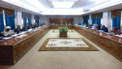 صورة مجلس الوزراء يجتمع بالقصر الرئاسي