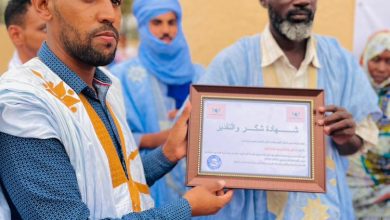 صورة كيفه / رابطة سيد المختار المقدم تكرم  الطلاب المتفوقين في بدر والمدينة