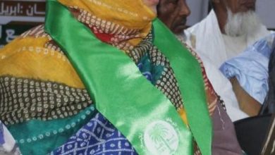 صورة كيفه / آمنة بنت محمد الامين رئيسة للمنظمة النسائية لحزب تواصل