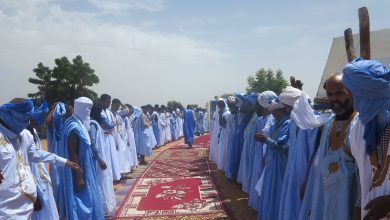 صورة الرشيد /  تظاهرة حاشدة لصلة الارحام تشارك فيها عدة وفود