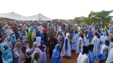 صورة كيفه / جمال ولد كبود يترأس تظاهرة حاشدة لدعم الرئيس ومطابته بالترشح لمأمورية ثانية ( صور)