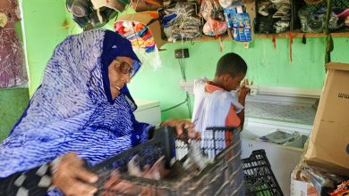 صورة لخذيرات / ام كلثوم بنت المصطفي تشكر مشروع praps لدعمه السخي  للنساء