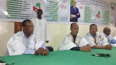 صورة كيفه / رئيس منسقية أصدقاء غزواني  يدعو  في تظاهرة حاشدة رئيس الجمهورية للترشح لمأمورية ثانية