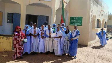 صورة كيفه /  ترحيب و تكريم من طرف بعض  مدراء المدارس خلال إستلام المهام بالمفتشية المقاطعية لوزارة  التهذيب