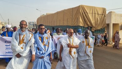 صورة كيفه / الوجيه والفاعل السياسي المصطفى ولد أحمد يشارك بقوة في إنجاح مهرجان المطالبة بترشح الرئيس غزواني لمأمورية ثانية