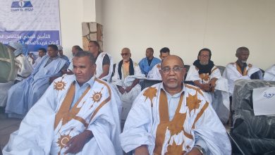 صورة كيفه / الاطار  عالي ولد الطيب يشارك في انجاح مهرجان حزب الانصاف للمطالبة بالترشح  لمأمورية ثانية