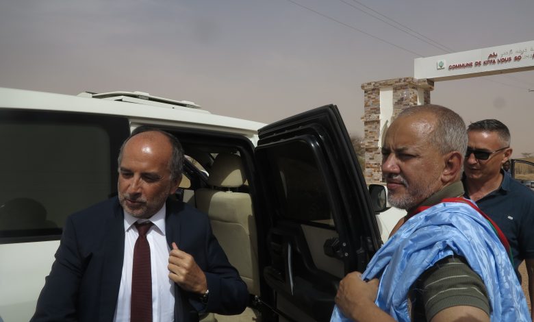 صورة عمدة كيفه  يستقبل  السفير الفرنسي الذي يؤدي زيارة للمدينة