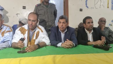 صورة كيفه /  والي الولاية يشرف على اجتماع حاشد تحضيرا لزيارة رئيس الجمهورية للولاية