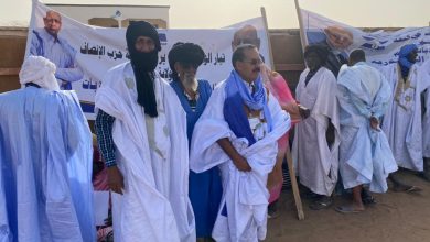 صورة كيفه / بعد التظاهرة التي ترأسها رئيس تيار الوفاء والانصاف يستقبل رئيس الجمهورية