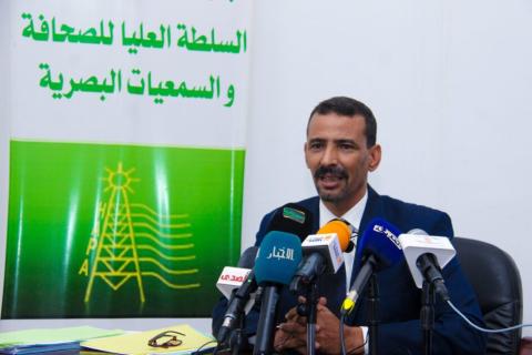 صورة رئيس الــ”هـابــا”  د الحسين مدو يرد على بيرام ولد أعبيد “لقدسية الخبر اعتذروا “