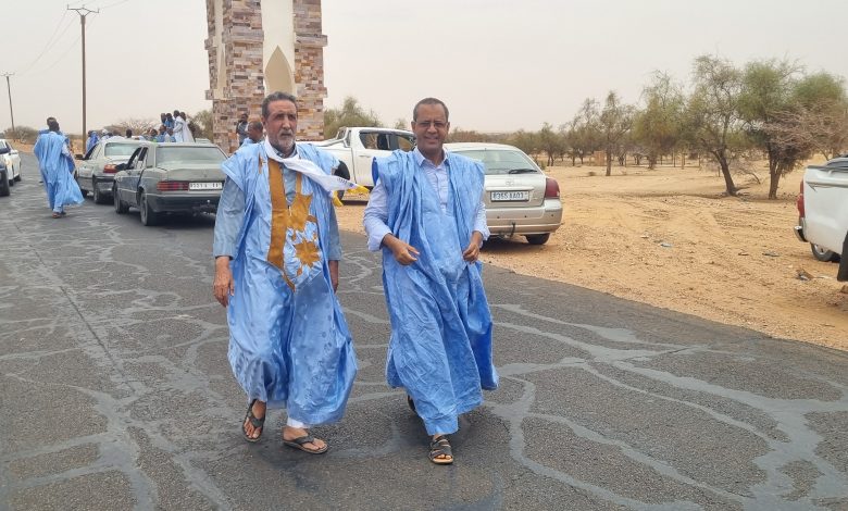 صورة كيفه / أطر ووجهاء المدينة يشاركون  رفقة منسقية الحملة في مسيرة حاشدة ابتهاجا بنجاح المرشح محمد ولد الشيخ الغزواني ( صور)