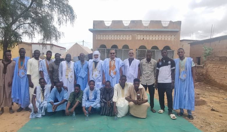 صورة كيفه / مجموعة من الشباب تستقبل زعيم حلف المواطنة السيد لمرابط ولد بناهي وأخرى تعلن انضمامها بحي القديمة