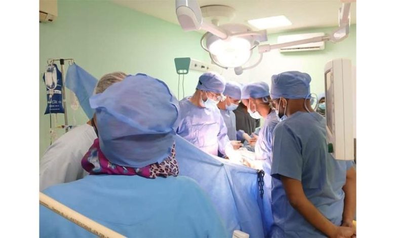صورة انواكشوط / بعثة طبية من فرنسا تجري عدة عمليات معقدة