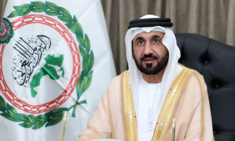 صورة رئيس البرلمان العربي يهنئ الجمهورية الإسلامية الموريتانية بذكرى الاستقلال