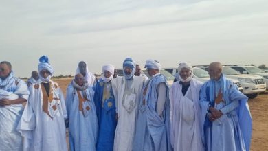 صورة هامد / جماعة إشراتيت تشارك بقوة في انجاح زيارة رئيس الجمهورية