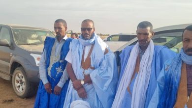 صورة مجموعة البوصاديبن في كيفه  تنظم مسيرة حاشدة لاستقبال رئيس الجمهورية