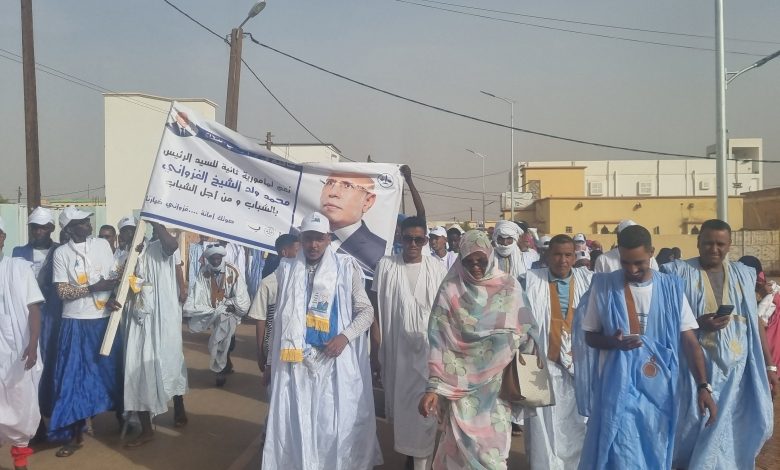 صورة احسي البكاي / إكمال التحضيرات لاستقبال رئيس الجمهورية السيد محمد ولد الشيخ الغزواني
