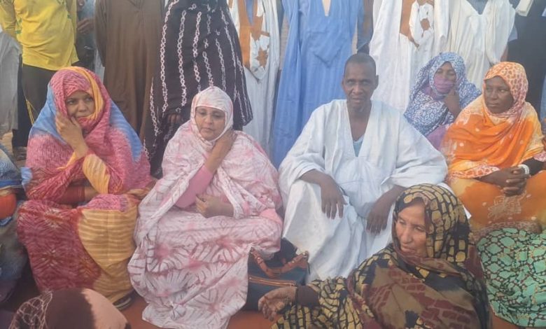 صورة كيفه / الوجيه  والفاعل السياسي محمود الحاج صو يستقبل سفيرة موريتانيا بجنيف عيش فال ميشل