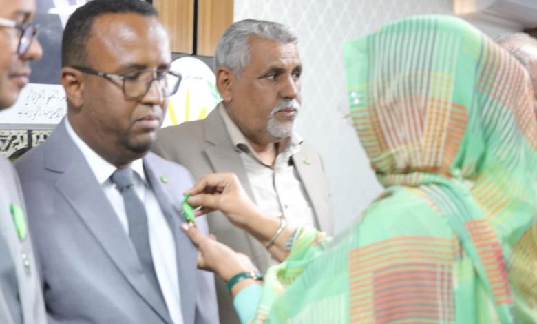 صورة توشيح المندوب الجهوي لمفوضية الامن الغذائي بلعصابة
