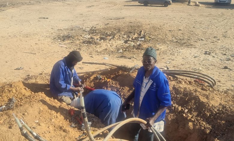 صورة كيفه / انقطاع التيار  الكهروبائي عن الاحياء الشرقية  لمدة قاربت الاسبوع والامال تختفي من جديد