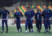 صورة المنتخب الوطني يبدأ تحضيراته لمواجهة الكونغو في نواذيبو