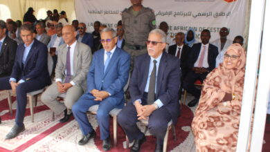 صورة كيفه / وزيرا الزراعة والبيئة يشرفان على انطلاق البرنامج الافريقي للتسيير المندمج للمخاطر المناخية في موريتانيا (تقرير مصور)