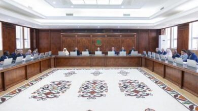 صورة البيان الصادر عقب اجتماع مجلس الوزراء اليوم الاربعاء