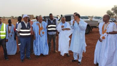 صورة كيفه / والي لعصابه يشرف على اطلاق حملة تنظيف المدينة التي ينفذها مشروع مدن
