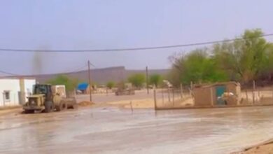 صورة بومديد  / السلطات الادارية تتخذ عدة اجراءات لتلافي اي مخاطر للسيول