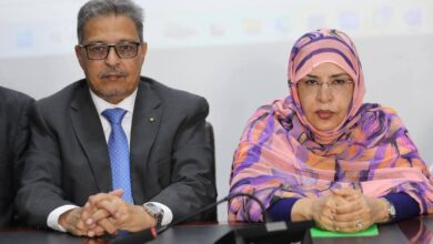 صورة انواذيبو / الامينة العامة لوزارة الصحة تشرف على اطلاق ورشة تكوينية لتعزيز القدرات في مجال تقنيات الاتصال