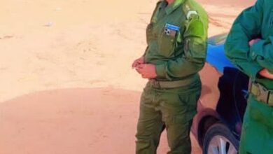 صورة كندره / يقظة افراد نقطة مركز تفتيش الدرك الوطني تفشل تهريب مواطن لكمية من المخدرات