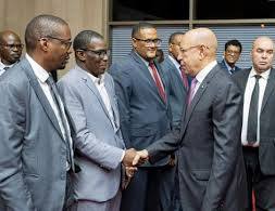 صورة بقيادة عمدتها بلدية إبلاجميل تشارك بقوة في الحشد الجماهيري لإستقبال رئيس الجمهورية