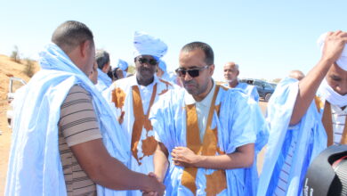 صورة كيفه / إستقبال حاشد لبعثة حزب الإنصاف في المدخل الجنوبي لمدينة كيفه