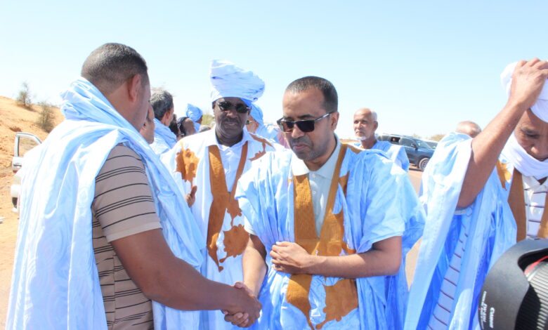 صورة كيفه / إستقبال حاشد لبعثة حزب الإنصاف في المدخل الجنوبي لمدينة كيفه