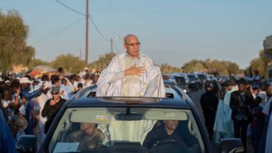 صورة كوركول / رئيس الجمهورية يصل مدينة مونكل المحطة الأخيرة من جولته